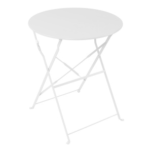 Πτυσσόμενο τραπέζι Bistro Λευκό 60x60x71 cm
