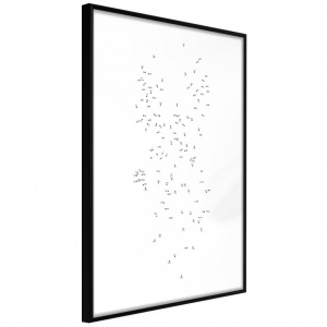 Πόστερ - Connect the Dots, με μαύρη κορνίζα, 30x45 cm