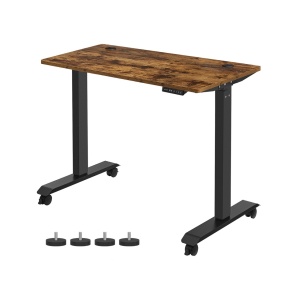 Ρυθμιζόμενο γραφείο Songmics Φυσικό 120x60x119 cm