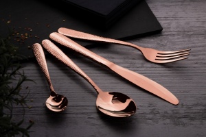 Σετ 24 μαχαιροπίρουνα, φινίρισμα καθρέφτη, Rose Gold - Img 7