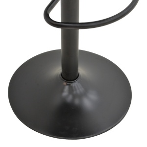 Σκαμπό μπαρ ajustabil Boronez Μαύρο 47x49x112 cm - Img 9