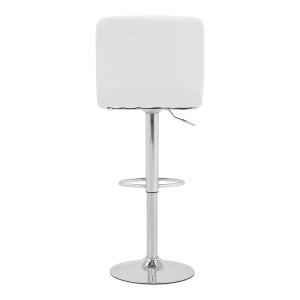 Σκαμπό μπαρ Remina Pako World Λευκό 44x44x112 cm - Img 6