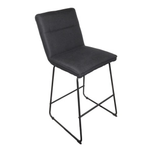 Σκαμπό μπαρ Essential Μαύρο 53x64.5x107 cm