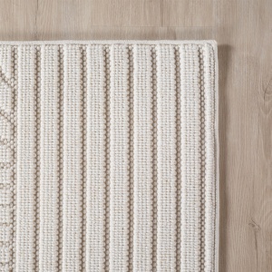 Στρογγυλό Χαλί Helix V2 Κρεμ 120x120 cm - Img 5