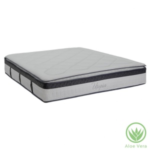 Στρώμα Utopia με ελατήρια pocket και ανώτερη στρώση aloe vera 30-32cm 160x200cm - Img 2