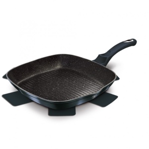 Τηγάνι grill, 28 cm, Metallic Line Aquamarine Edition - Img 7