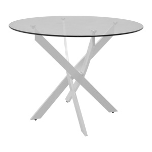 Τραπέζι Antoro Λευκό 100x100x75 cm
