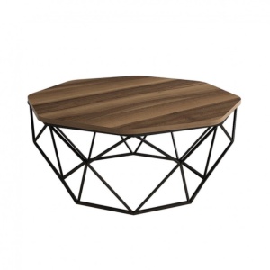 Τραπεζάκι σαλονιού Diamond Walnut - Img 4