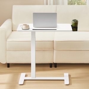 Τραπεζάκι laptop Vasagle Λευκό 70x40x102 cm - Img 2