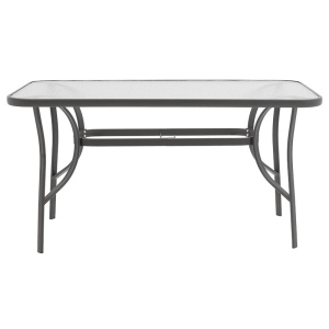 Τραπέζι κήπου Ensure Γκρι 140x80x70 cm - Img 2