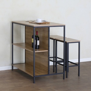 Τραπέζι Bailon Natural 100x60x95 cm - Img 2
