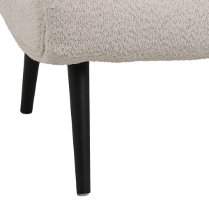 Υποπόδιο πολυθρόνας Silla, Pako World, Μπεζ, 68x58x40 cm - Img 3