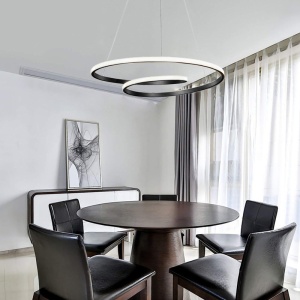 Φωτιστικό οροφής LED Rexon Μαύρο 49x49x12 cm - Img 2