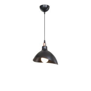 Φωτιστικό οροφής Oufoa plastic PP μαύρο 22x22x53 cm - Img 3