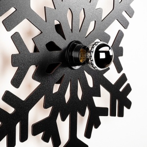 Φωτιστικό Τοίχου Fulg de nea 606-A, Μαύρη Σκιά - Img 3