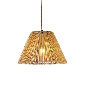Φωτιστικό Boho Lubuto, Pako World, Natural, 34x34x23 cm - Img 2