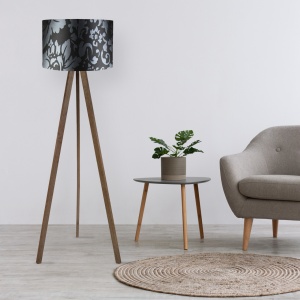 Φωτιστικό Δαπέδου AYD Μαύρο 38x140 cm