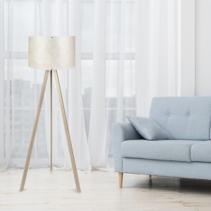 Φωτιστικό Δαπέδου AYD-1802 Μπεζ 38x140 cm