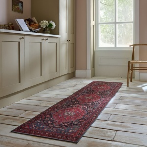 Χαλί διάδρομος Medallion Washable Κόκκινο 60x230 cm, Flair Rugs