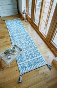 Χαλί Διαδρόμου Leela Runner Ivory/Teal 60X200 cm, Flair Rugs
