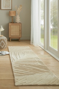 Χαλί Διαδρόμου Lino Leaf Natural 60X230 cm, Flair Rugs