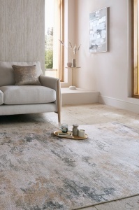 Χαλί Λιλά Abstract Natural 115x170 cm, Flair Rugs