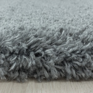 Χαλί Fluffy Γκρι Deschis 120x120 - Img 2