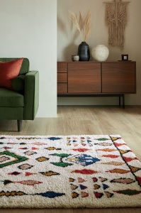 Χαλί Maroc Fes Shaggy Πολύχρωμο 120X170 cm, Flair Rugs