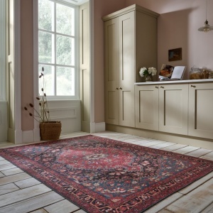 Χαλί Medallion Washable Κόκκινο 152x230 cm, Flair Rugs