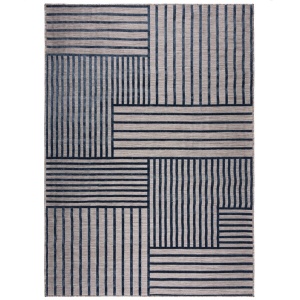 Χαλί Piatto Vigo Blocks Μπλε 80X150 cm, Flair Rugs - Img 2