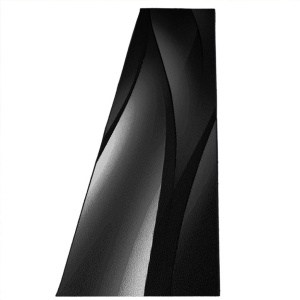Χαλί Plus Μαύρο V6 80x300 cm