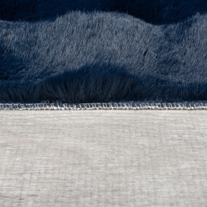 Χαλί Waffle Faux Fur NAVY 180X290 cm, Flair Rugs - Img 3