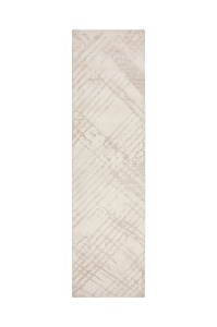 Χαλί διάδρομος Remy κυκλικό Knit Κρεμ 80x300 cm, Flair Rugs - Img 2