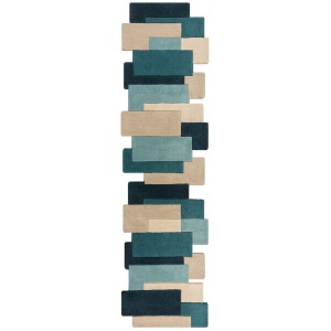 Χαλί Διαδρόμου Abstract Collage Μονόχρωμο 66X300 cm, Flair Rugs - Img 2