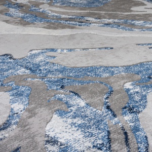Χαλί Διαδρόμου Marbled Bleumarin 80X300 cm, Flair Rugs - Img 4