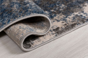 Χαλί Διαδρόμου Wonderlust Μπλε/Γκρι 80X300 cm, Flair Rugs - Img 3