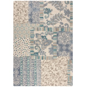 Χαλί Eloise Patchwork Μπλε 200x290 cm, Flair Rugs - Img 2