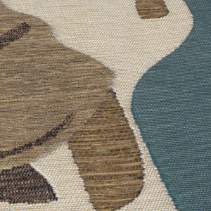 Χαλί Eric Giraffe Outdoor Natural 160X160 cm, rotund, Flair Rugs - Img 4