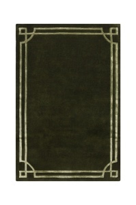 Χαλί Gatsby Wool Πράσινο masliniu 160x230 cm, Flair Rugs - Img 2