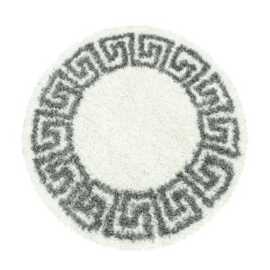 Χαλί Hera Κρεμ 120x120 cm - Img 3