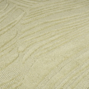 Χαλί Lino Leaf Πράσινο Sage 160X160 cm, rotund, Flair Rugs - Img 4
