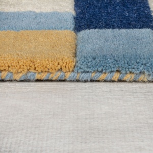 Χαλί Lois Scallop Kai Wool Μπλε 200X290 cm, Flair Rugs - Img 3