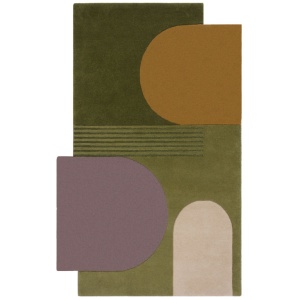 Χαλί Lozenge Πράσινο/Πολύχρωμο 120X180 cm, Flair Rugs - Img 2