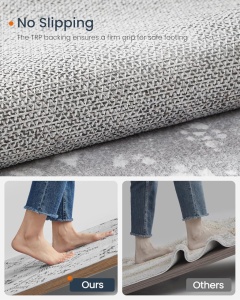 Χαλί Songmics Light Grey 120x170 cm - Img 2