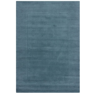 Χαλί Textured Wool Border Μπλε 200X290 cm, Flair Rugs - Img 2
