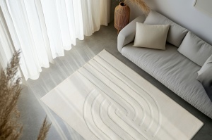 Χαλί Zen Deluxe Κρεμ 160x230 cm - Img 4