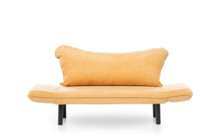 2θέσιος καναπές Chatto Μουσταρδί 140x70x65 cm - Img 5