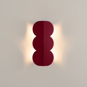 Aplica perete Biscuit Burgundy 16.3x5.8x33.6 cm - Img 7