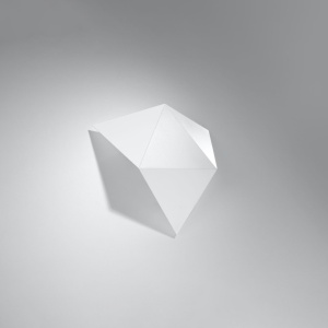 Aplica Solido Alb 27x8x25 cm - Img 2