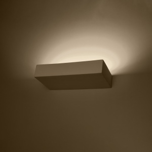 Aplica Taugan din ceramica Alb 31x15.5x6.5 cm - Img 3